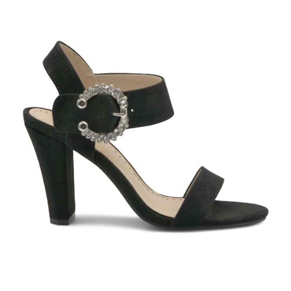 Adrienne Vittadini Embellished Sandals